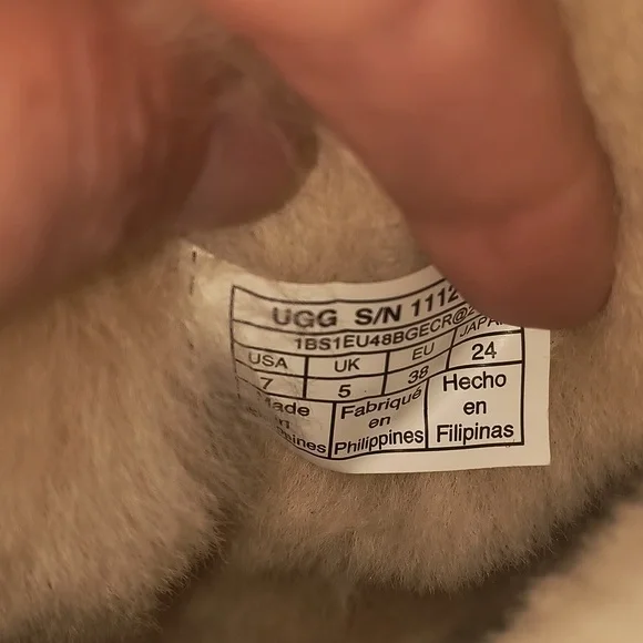 UGG Bailey Mini Zip Boots Size 7 - Picture 7 of 8